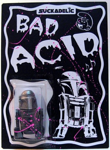 Bad Acid figure by Sucklord, produced by Suckadelic. Front view.
