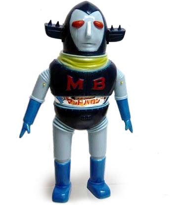 Mad Baron Blue on Blue Version figure by Zollmen, produced by Zollmen. Front view.