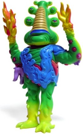Lorbo - Standard Version 02 figure by Jim Woodring, produced by Presspop. Front view.