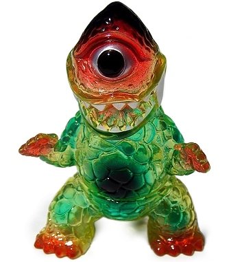 Crouching Zagoran figure by Gargamel, produced by Gargamel. Front view.