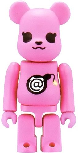 Cute Be@rbrick Series 3 figure, produced by Medicom Toy. Front view.