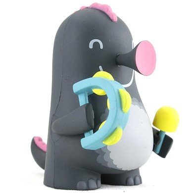 Hobson figure by Peskimo, produced by Kidrobot. Front view.