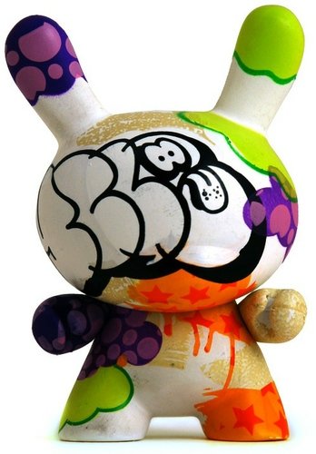 Tag figure by Cycle, produced by Kidrobot. Front view.