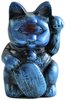 Mini Fortune Cat - Blue Rub