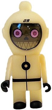 Spacebot 09 Gid figure by Dalek, produced by Toy2R. Front view.