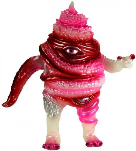 Unchiman Pinkie - 78 figure by Paul Kaiju. Front view.