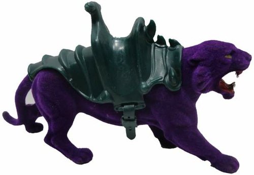 Panthor figure by Roger Sweet, produced by Mattel. Front view.