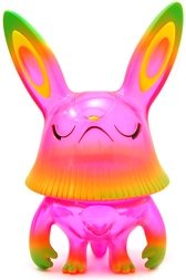 Tiruru - Clear Pink figure by Kaijin, produced by Wonderwall. Front view.