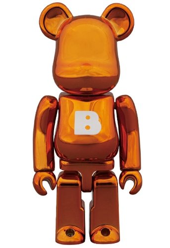 Basic Be@rbrick Series 26 - B figure, produced by Medicom Toy. Front view.