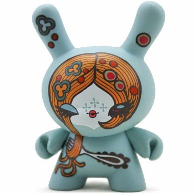 Junko Mizuno figure by Junko Mizuno, produced by Kidrobot. Front view.