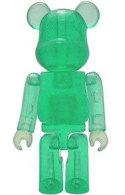 Jellybean Be@rbrick Series 2 figure, produced by Medicom Toy. Front view.
