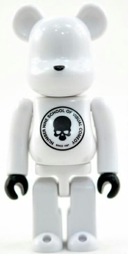 Number Nine - Secret Be@rbrick Series 27 figure, produced by Medicom Toy. Front view.