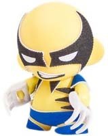 Wolverine Marvel Micro Munny figure by Marvel, produced by Kidrobot. Front view.