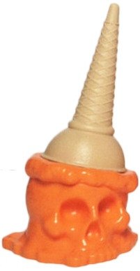 Ice Scream Man - Horrorange Mini Edition SDCC 2012 figure by Brutherford, produced by Brutherford Industries. Front view.