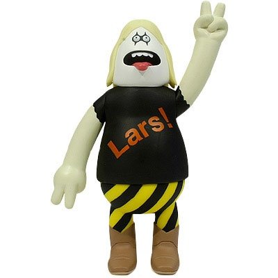 Lars - OG figure by James Jarvis, produced by Silas. Front view.