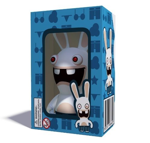 Boxer Rabbid figure by Ubiart Toyz, produced by Ubisoft. Front view.