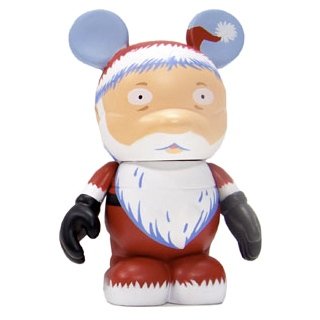 Santa Clause figure by Casey Jones, produced by Disney. Front view.