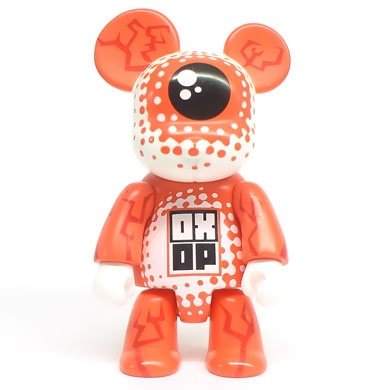 Orange Mistake figure by Haze Xxl, produced by Toy2R. Front view.