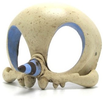 Skelve Mask 12 figure by Brandt Peters X Kathie Olivas. Front view.