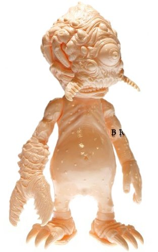 Brain Bug Boogie-Man - Keshi-Gom Flesh Color Ver. figure by James Groman, produced by Cure. Front view.