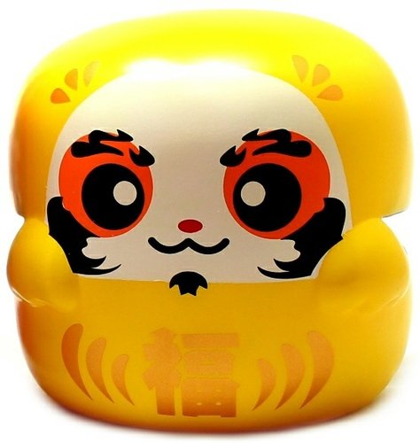 Goodluck Bodhidharmapon - Sunshine Edition figure by Rotobox, produced by Kuso Vinyl. Front view.