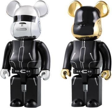 Daft Punk Bea@rbrick 1000% set