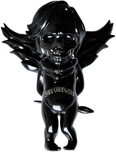 Salvation Ink - Black figure by Usugrow, produced by Secret Base. Front view.
