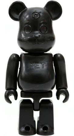 Pet Be@rbrick 100% - World Characters Convention 15  figure, produced by Medicom Toy. Front view.