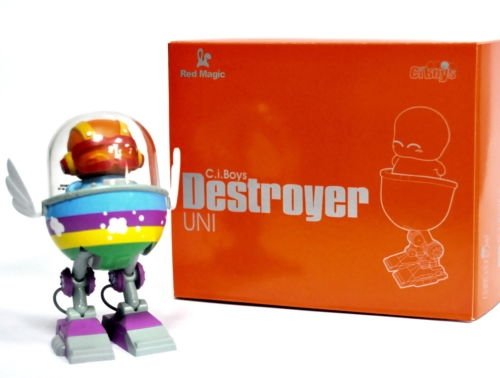 C.I Boys Destroyer UNI figure, produced by Red Magic. Front view.