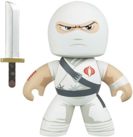Storm Shadow figure, produced by Hasbro. Front view.
