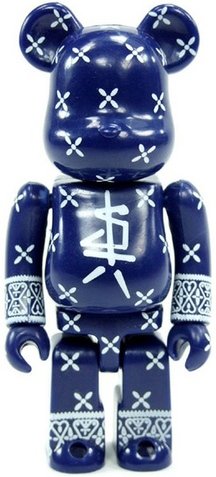 Pattern Be@rbrick Series 15 figure by Suicidal Tendencies, produced by Medicom Toy. Front view.