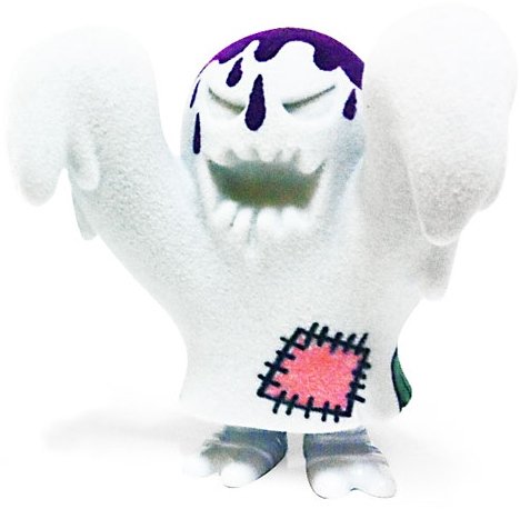 Trick Sheets Ghost figure by Secret Base, produced by Secret Base. Front view.