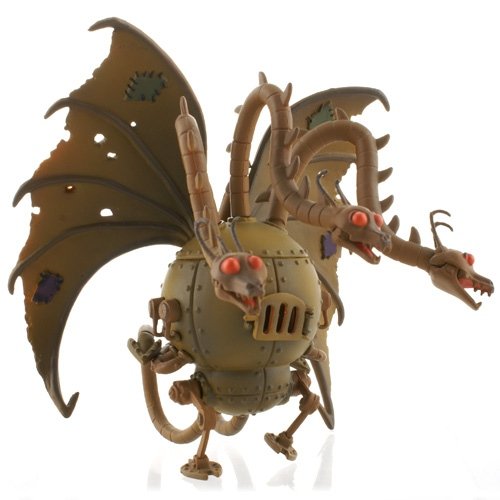 Steam Punk figure by Todd Schorr, produced by Strangeco. Front view.