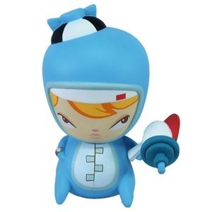 Cosmic Pennie - SDCC Exclusive figure by Kathie Olivas, produced by Mindstyle. Front view.