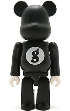 GOODENOUGH (G) - Secret Basic Be@rbrick Series 5 figure, produced by Medicom Toy. Front view.