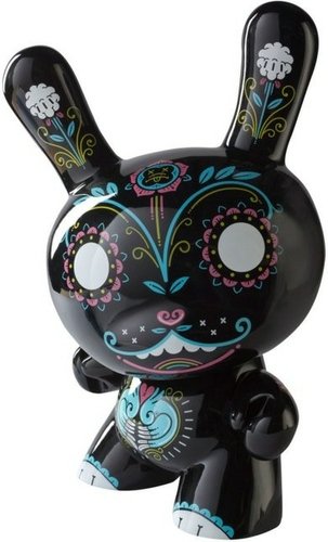 Killjoy figure by Kronk, produced by Kidrobot. Front view.