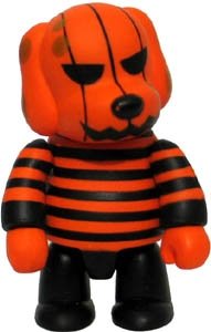 Pumpkin figure, produced by Toy2R. Front view.