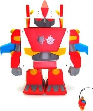 Evil King figure by Devilrobots, produced by Play Imaginative. Front view.