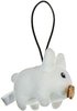 White Happy Labbit Mini Plush