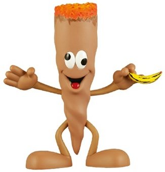 Manana Banana - Brown, VCD Special No.31 figure by Pamtoy (Perks And Mini), produced by Medicom Toy. Front view.