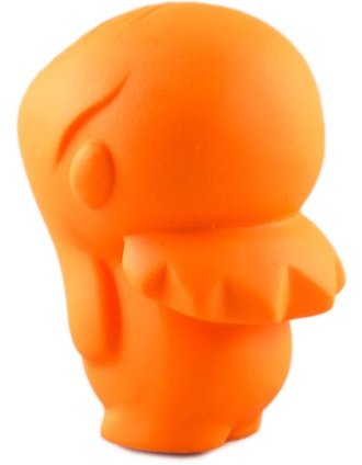 Mr Busy Mini Orange figure by Joël, produced by Minty Fresh. Front view.