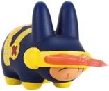 Cyclops Labbit figure by Marvel, produced by Kidrobot. Front view.