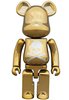 Chrome Gold Be@rbrick 200%