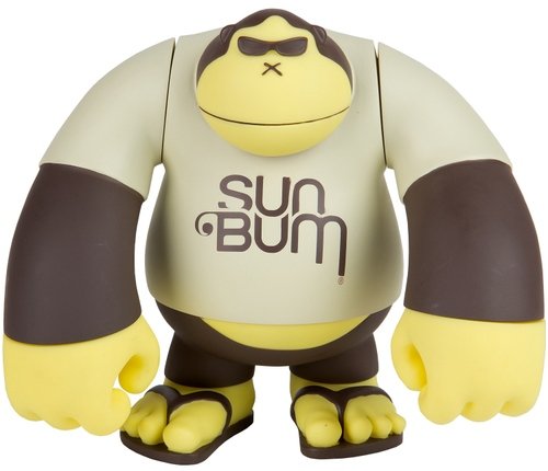Sun Bum 9 figure by Klim Kozinevich, produced by Bigshot Toyworks. Front view.