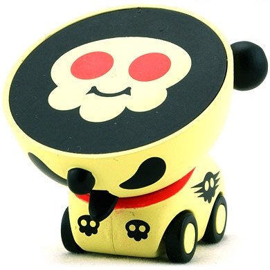 Do-Ko-Ro figure by Mad Barbarians, produced by Kidrobot. Front view.