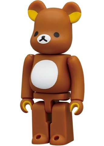 Rilakkuma - Cute Be@rbrick Series 23 figure by San-X, produced by Medicom Toy. Front view.