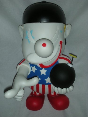 Clown Bomber figure by Twim, produced by Twim. Front view.