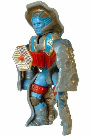 Stonedar figure by Roger Sweet, produced by Mattel. Front view.