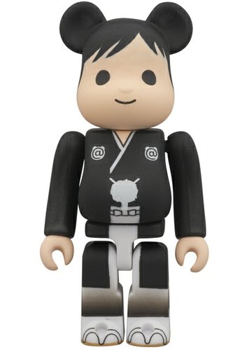 Groom Be@rbrick 100% (2. Ver) figure, produced by Medicom Toy. Front view.