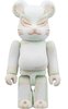 白いねこ - White Cat Be@rbrick 100%